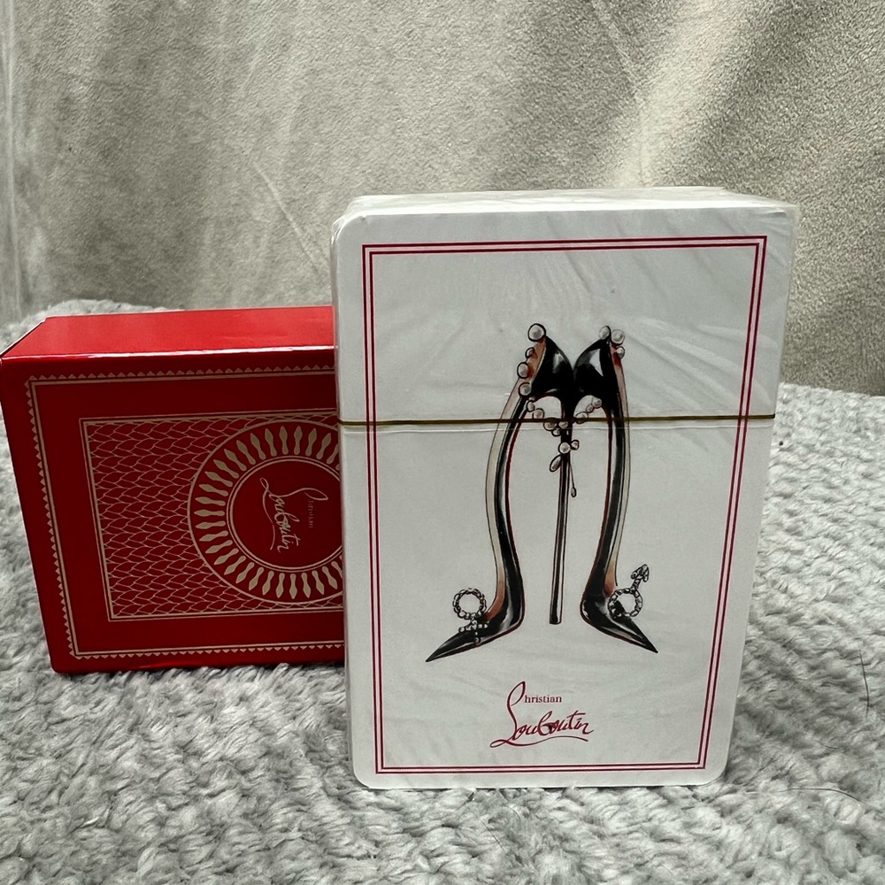 ♥️Christian Louboutin playing card ♦️ new in the box sealed